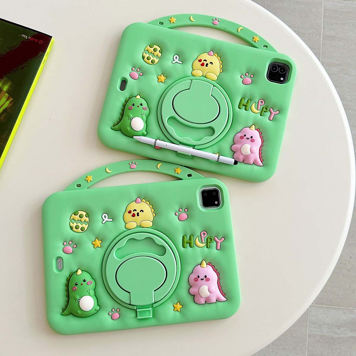 Kids Education Tablets - Capa Protetora de Silicone com Desenho