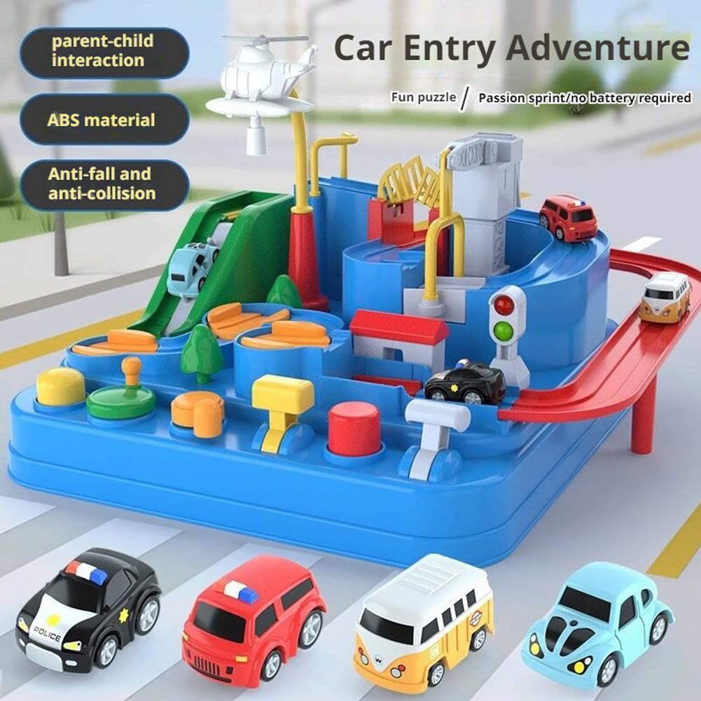 Kids Educational Gadget - Modelo de carro ferroviário de corrida,