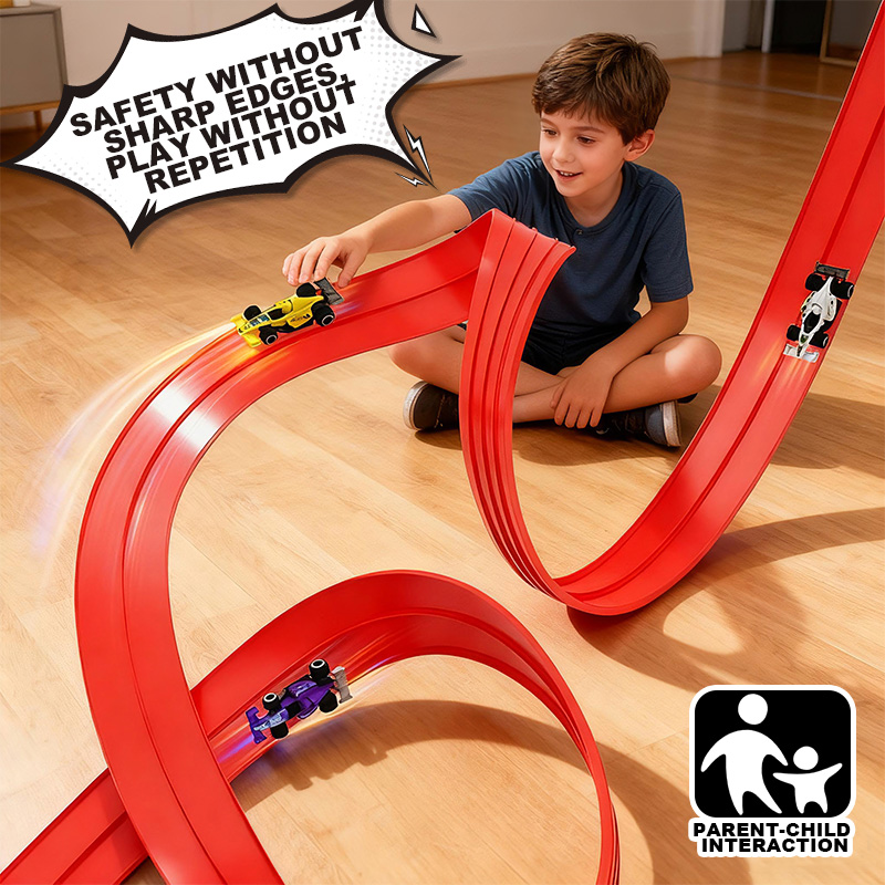 Kids Educational Gadget - Carro de pista de montagem livre