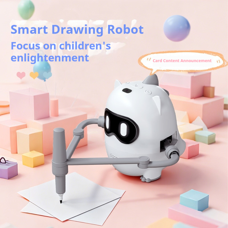 Kids Educational Gadget - Robô Dinossauro Inteligente Genérico para Desenho,