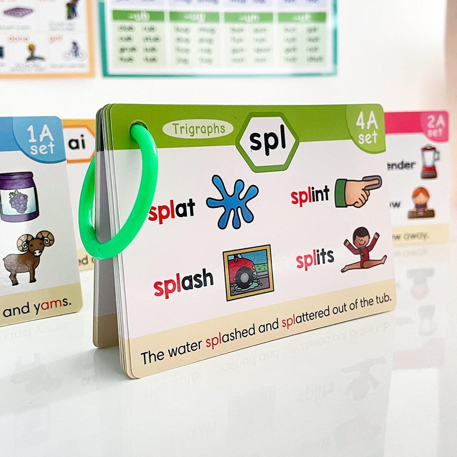 Cartões de Flashcards de Fonét - Phonics Card Game avaliação e preço