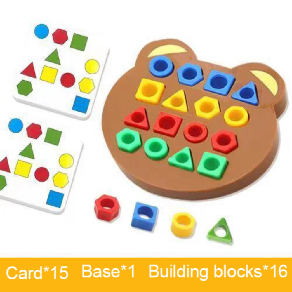 3d quebra-cabeça forma geométr - Kids Educational Game 3 avaliação e preço