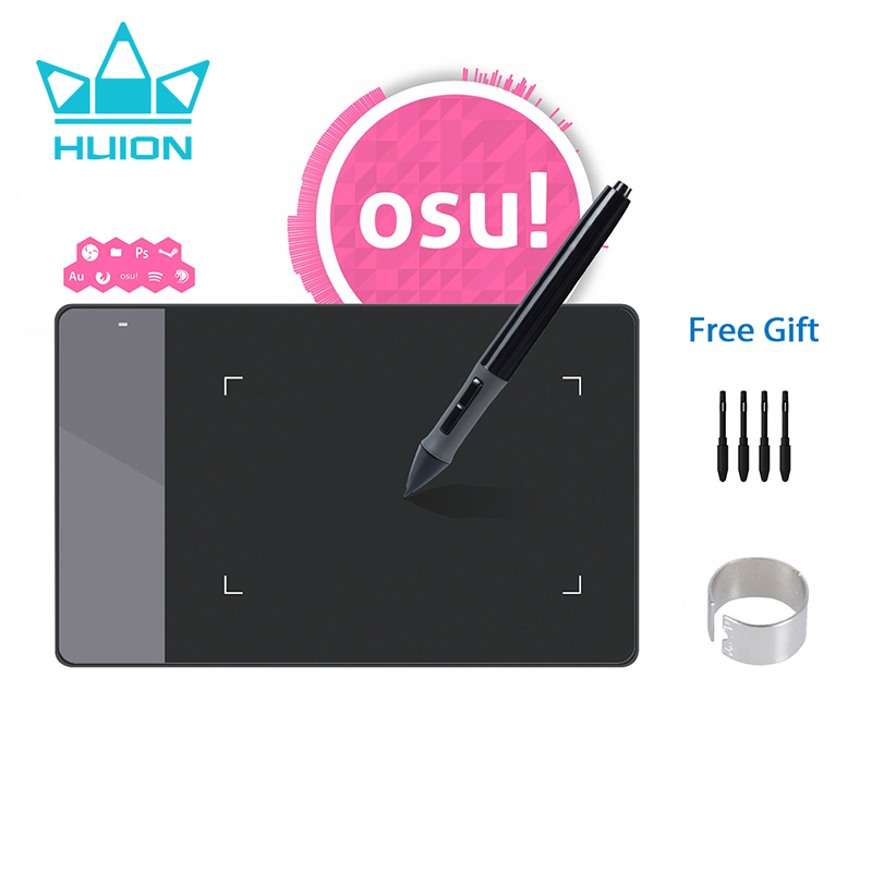 Huion 420 gráficos tablet osu  - Kids Education Tablets avaliação e preço