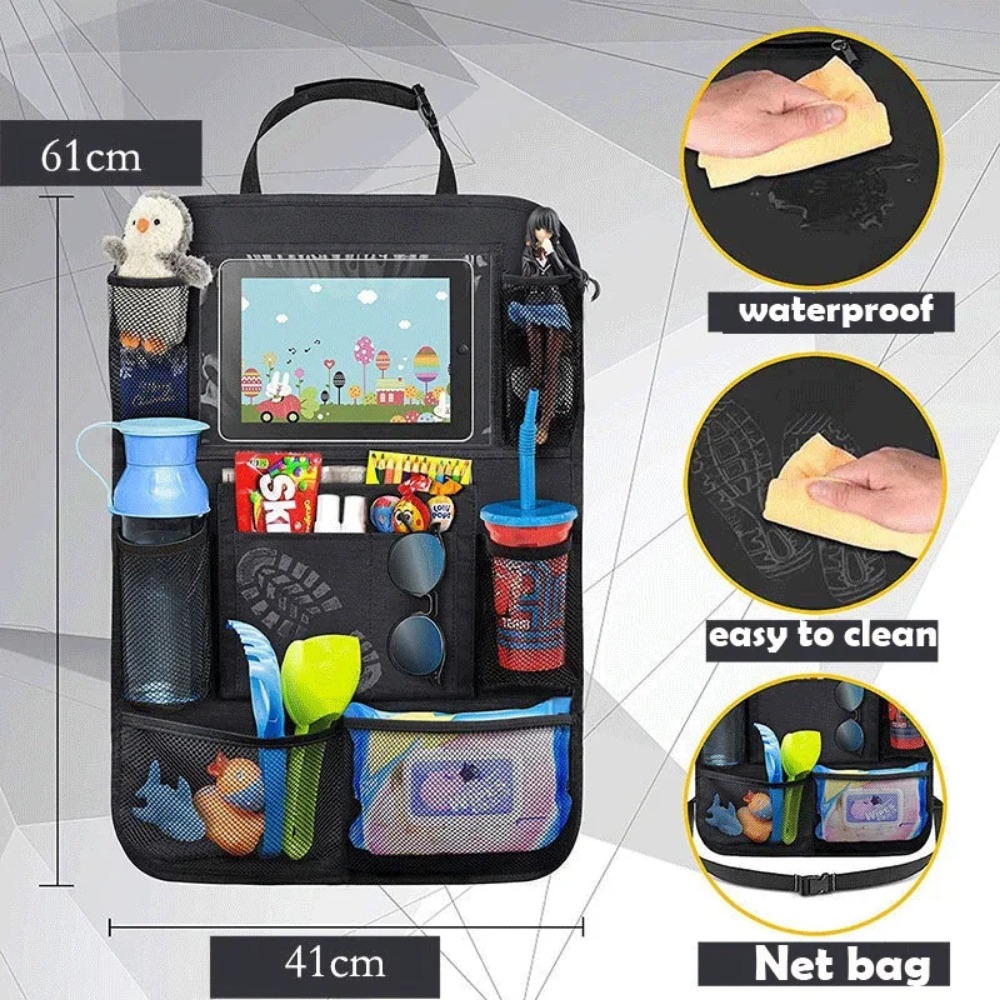 Organizador traseiro de assent - Kids Education Tablets avaliação e preço
