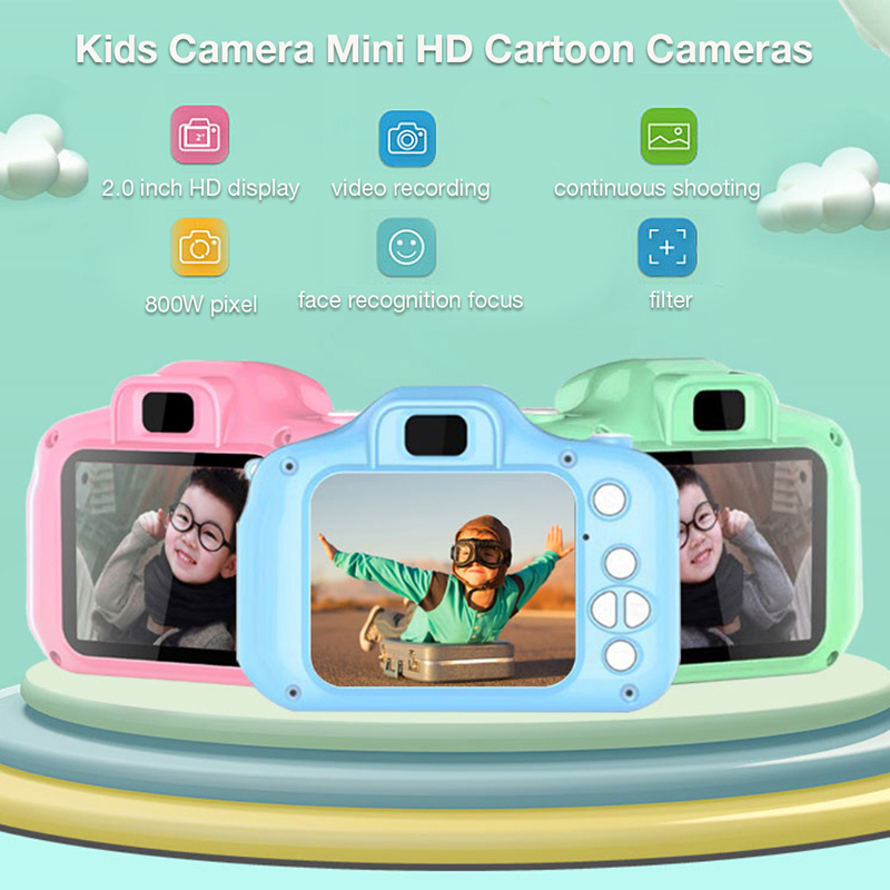 Câmera infantil 1080p tela hd  - Kids Education Video avaliação e preço