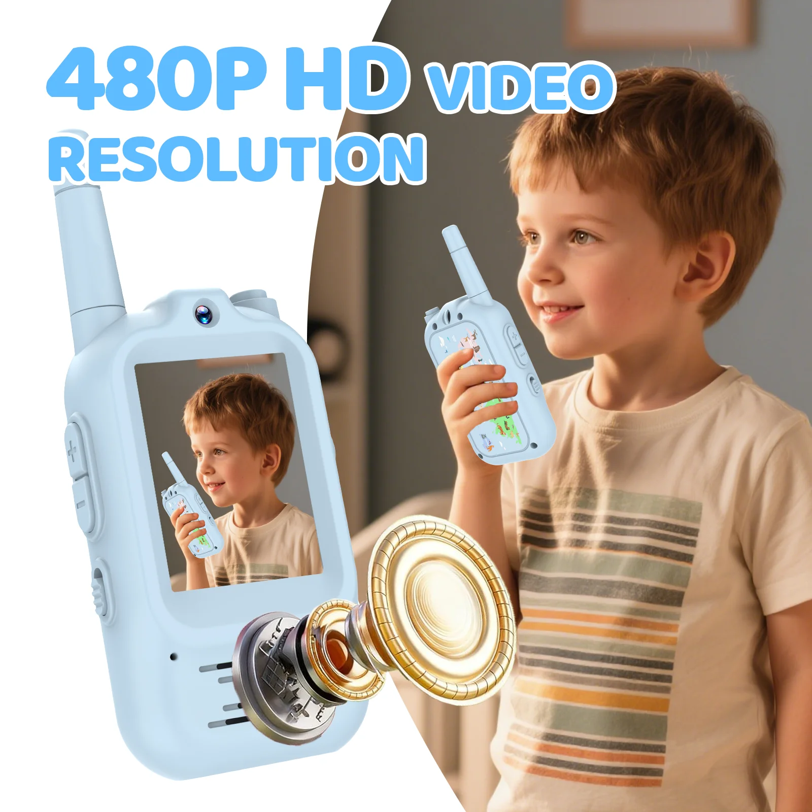 Walkie Talkie de Vídeo para Cr - Kids Education Video avaliação e preço