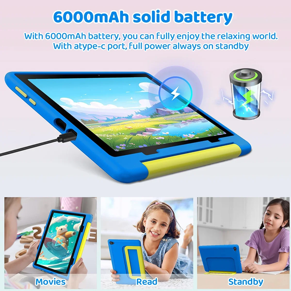Novo Tablet Infantil Android 1 - Kids Education Tablets avaliação e preço