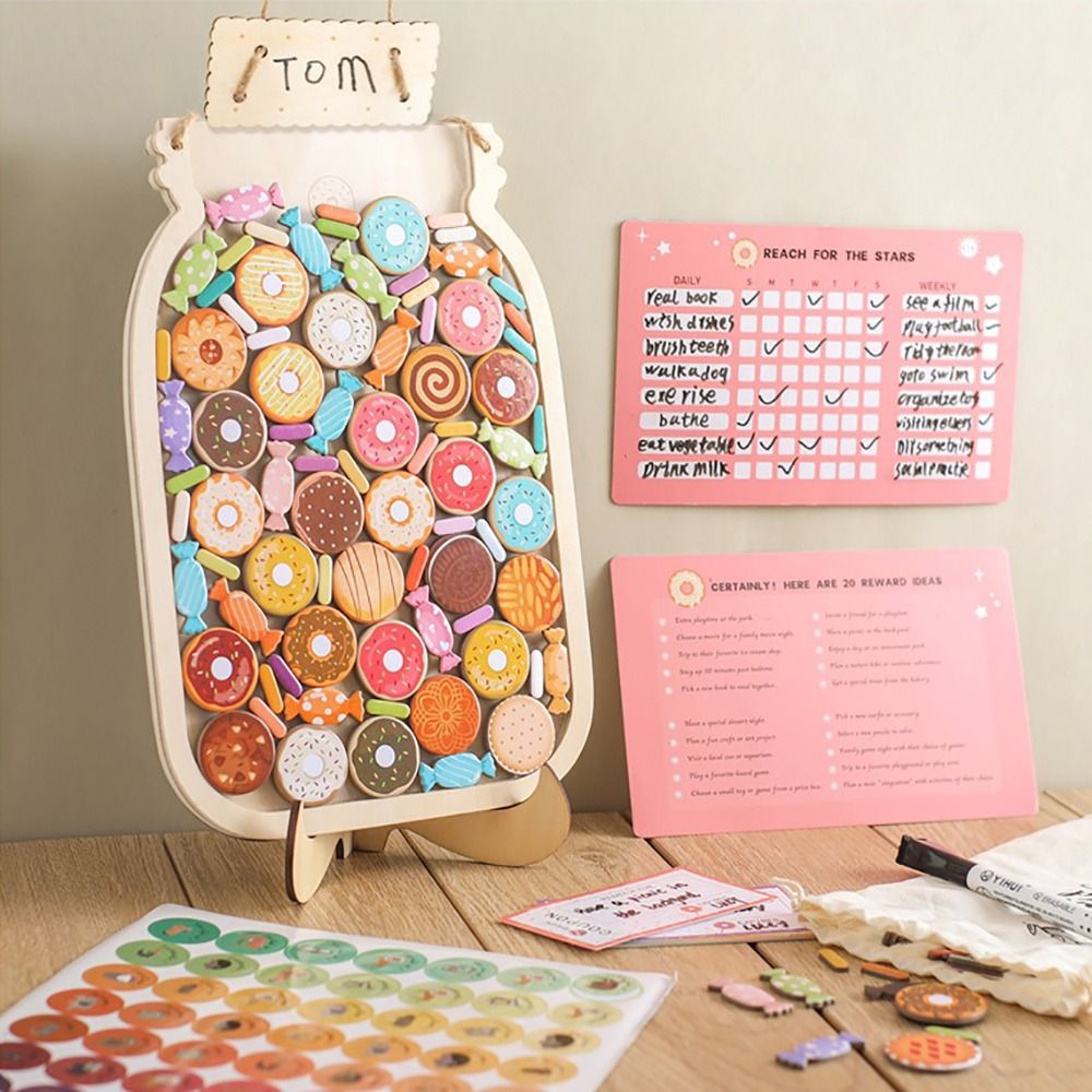 Com Estrelas ou Donuts, Garraf - Kids Education Charts avaliação e preço