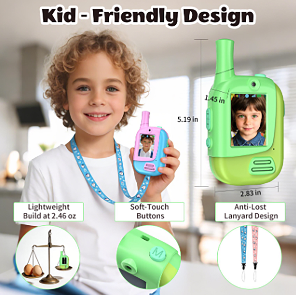 Pacote com 2 Walkie Talkies Re - Kids Education Video avaliação e preço