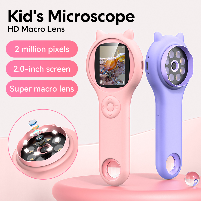 Mini microscópio óptico infant - Kids Education Video avaliação e preço